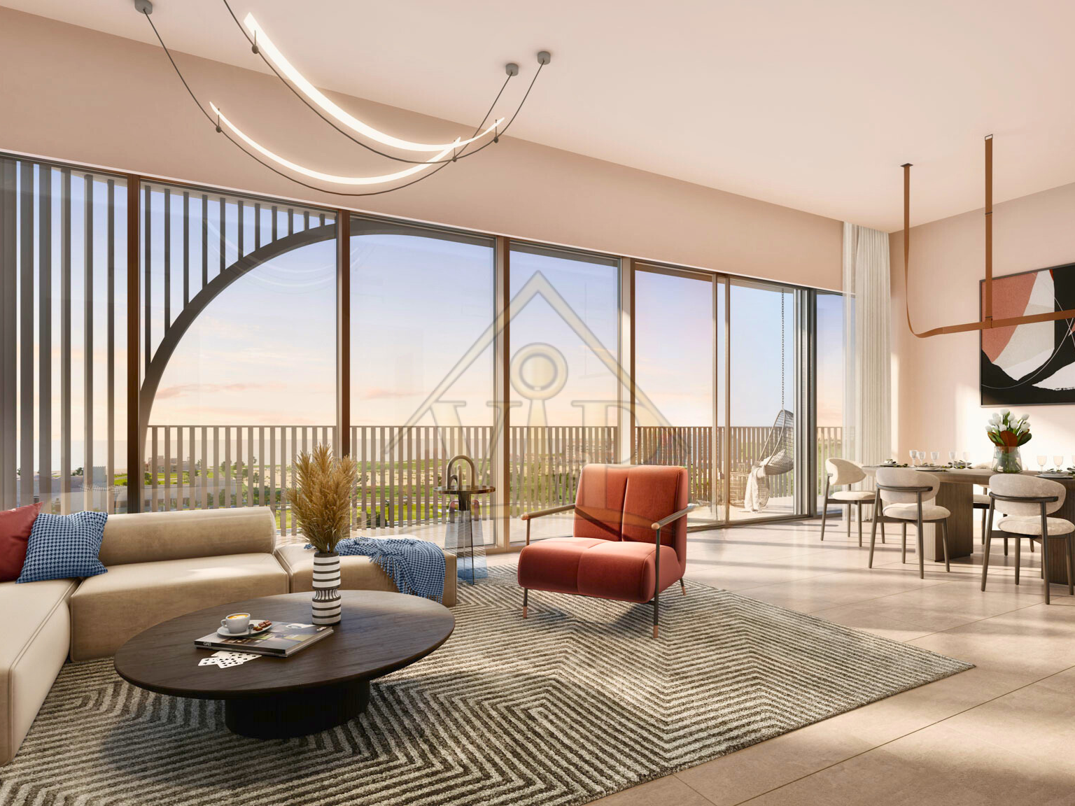 1 Bedroom Apartment, Nouran Living Building 1.  High Floor, Prime Location, Balcony, High ROI