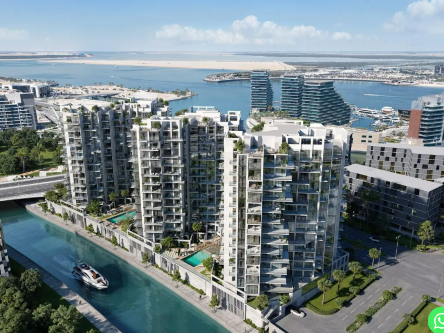 3BR_ Bab Al Qasr Residence 22| OP Price | Canal and Pool View | High Floor | Exceptional Huge Balcony Unit