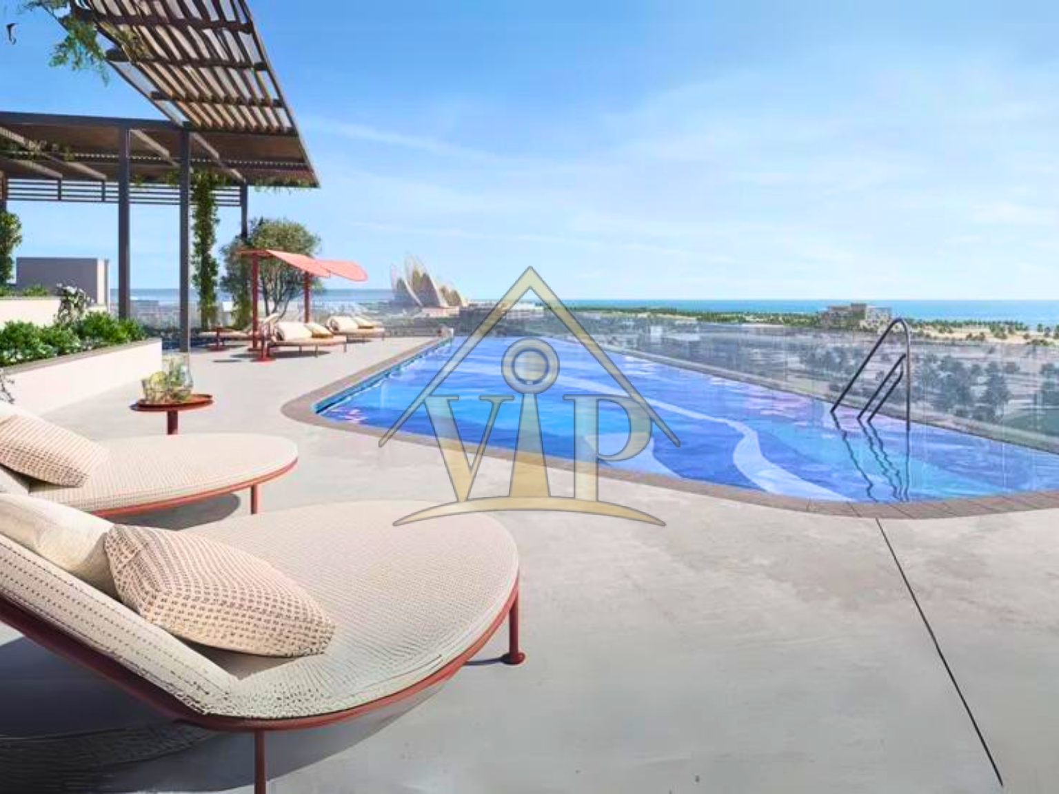 2BR _ MANARAT LIVING B3_ Overlooking Sea View | Corner High Floor Unit | Prestige Community