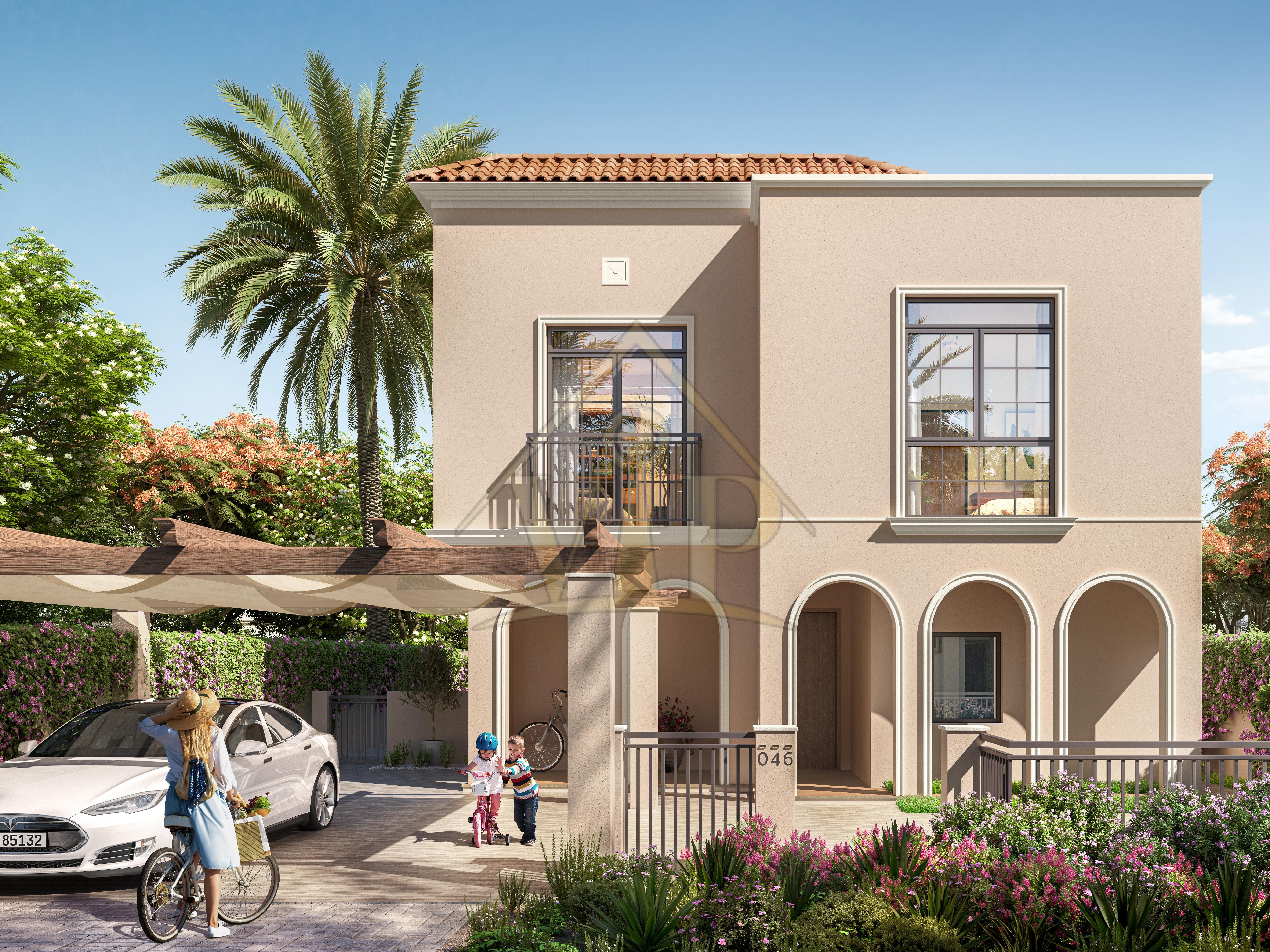 4BR_Yas Park Gate _ Yas Island | Sigle Row | Middle Unit | Next to Corner | Vibrant Community | Luxury Design Villa